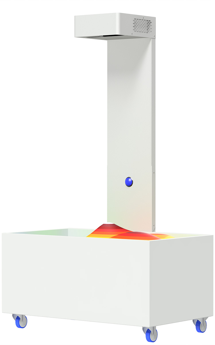 Interaktiver Sandkasten AR-Sandbox 4 Interaktiver Sandkasten AR-Sandbox 4