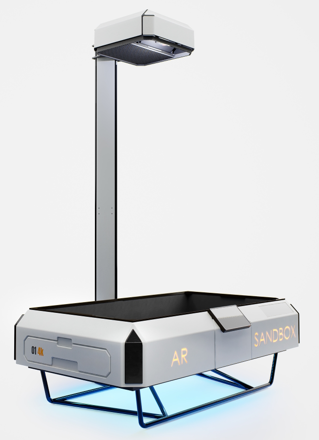 Interaktiver Sandkasten AR-Sandbox 32 Interaktiver Sandkasten AR-Sandbox 13